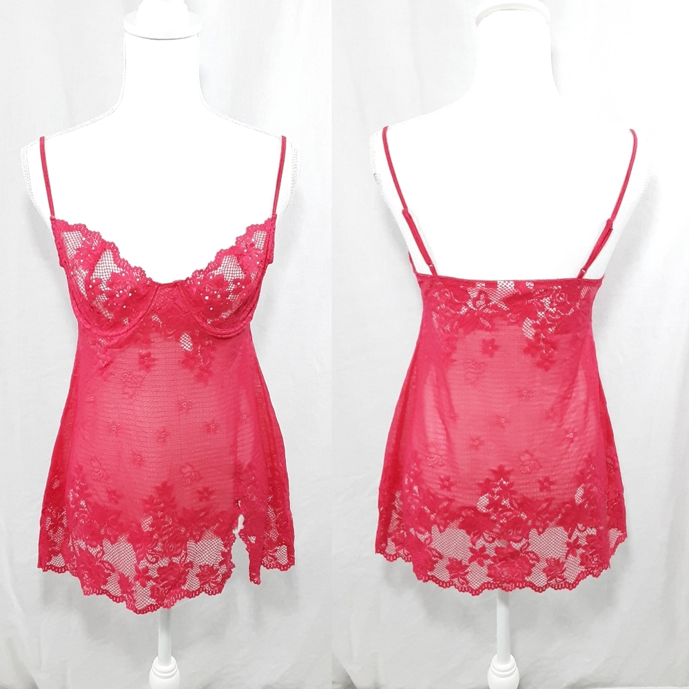 Victoria's Secret Sexy Lace Lingerie Slips Large